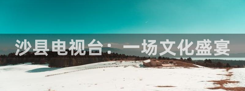 龙门直播官网：沙县电视台：一场文化盛宴
